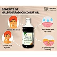 Sitaram Ayurveda Nalpamaradi Thailam 200ml | Kerala Ayurvedic Oil for Skin Brightening & Glowing | Natural Treatment for Hyperpigmentation & Dark Spots | Perfect for Daily Skincare Routine & Ayurvedic Facial Massage