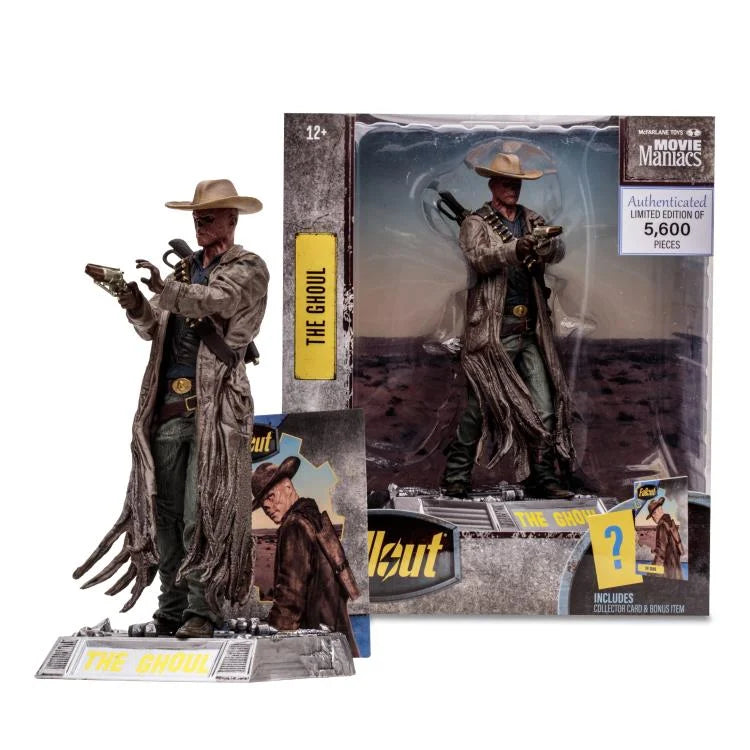 Fallout The Ghoul Limited Edition Collectible Action Figure - Post-Apocalyptic Wasteland Character for Display & Gaming Scenes