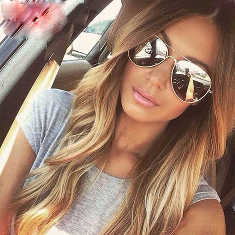 Stylish Aviator Polarized Sunglasses for Men & Women - UV Protection Mirrored Lenses - Perfect for Driving, Beach & Outdoor Activities