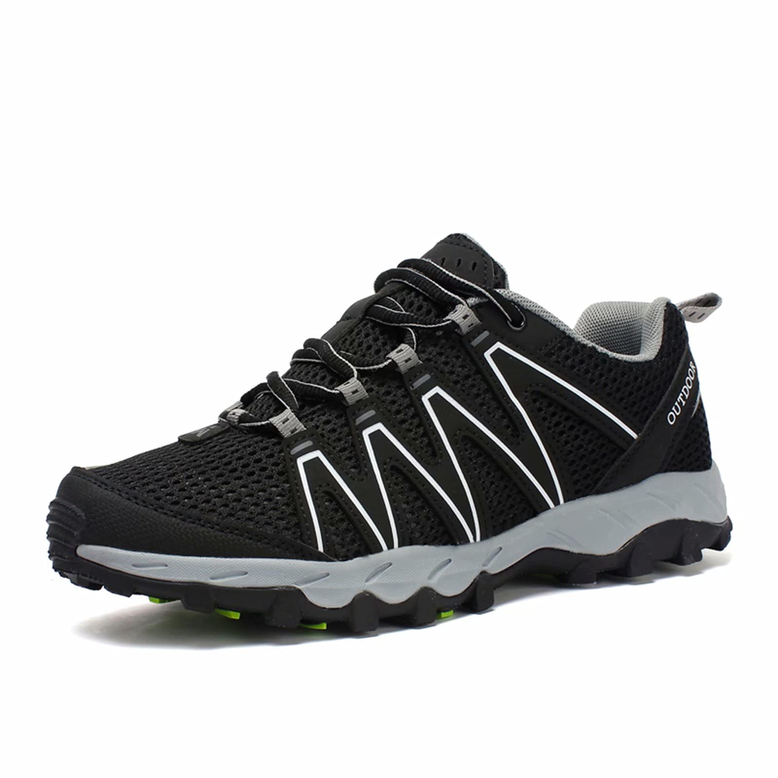 RUNMAXX Men's & Women's Hiking Shoes - Lightweight Quick-Drying Water Shoes for Fishing, Aqua Sports & Outdoor Adventures - Breathable Mesh Barefoot Sneakers for Beach, Kayaking, and Trail Running