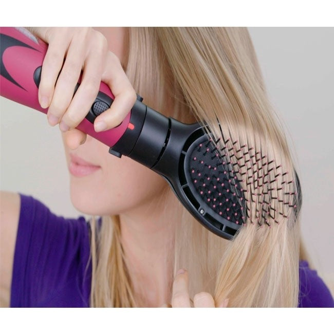 Velform Brush & Dry - 2-in-1 Hair Styler for Quick Blowouts & Smoothing - Perfect for Home Use, Travel & Salon Styling