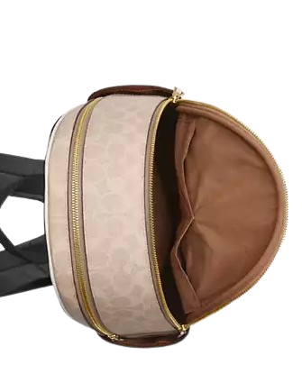 Coach Signature Canvas Court Backpack - Stylish & Durable Women's Backpack for Work, School & Travel | Perfect for Commuting, College & Everyday Use