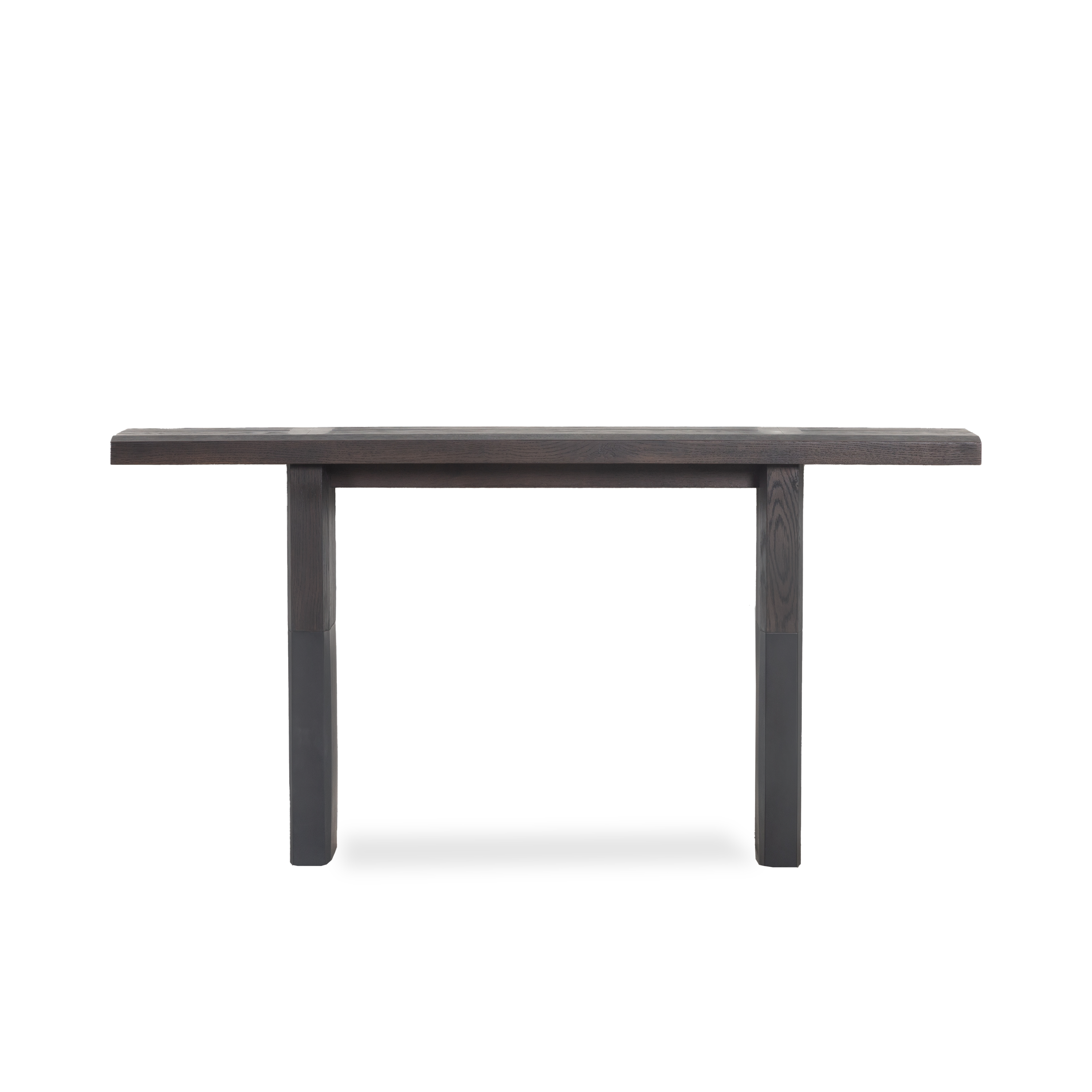 Modern Locke Console Table - Entryway Sofa Table with Storage Shelf, Farmhouse Style Hallway Accent Furniture for Home Decor | Perfect for Living Room, Foyer & Bedroom