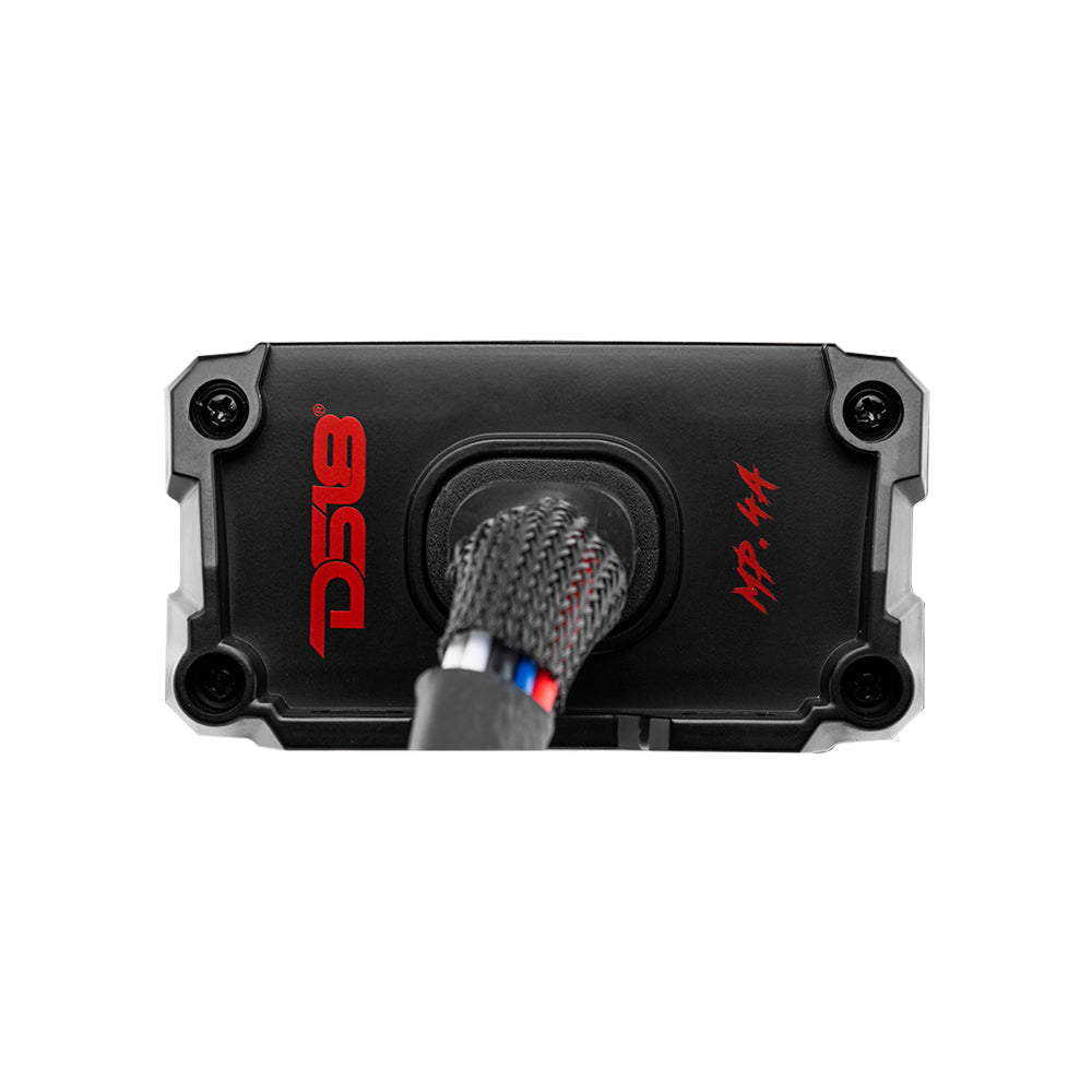 4 x 4 Wakeboard Tower Speakers with Amplifier & Bluetooth Receiver - 100W RMS Power - Perfect for Boat Parties, Water Sports & Outdoor Adventures