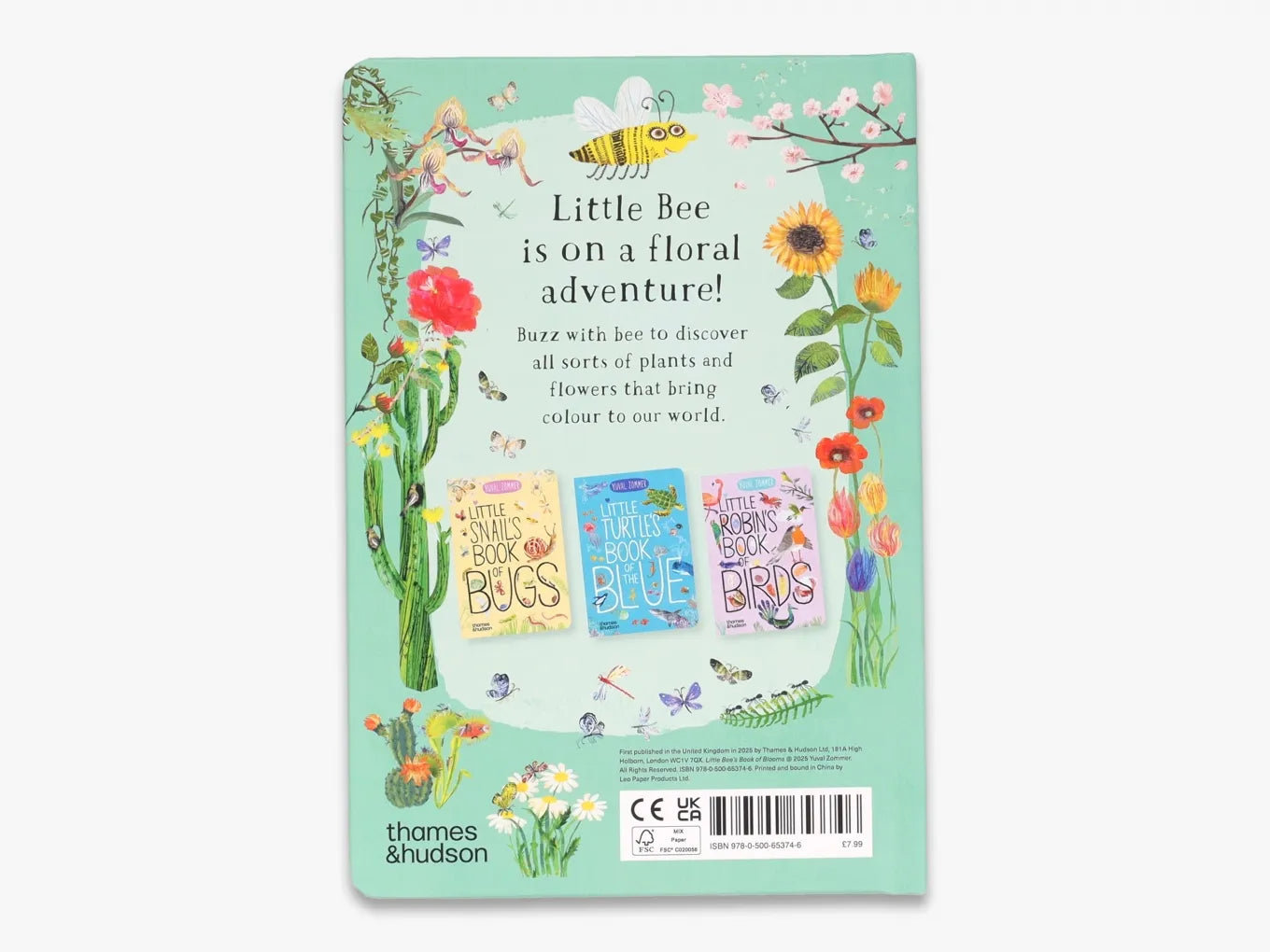 Little Bee's Book of Blooms - The Big Book Series | Floral Encyclopedia for Kids & Adults | Perfect for Gardening Enthusiasts, Homeschooling & Nature Exploration