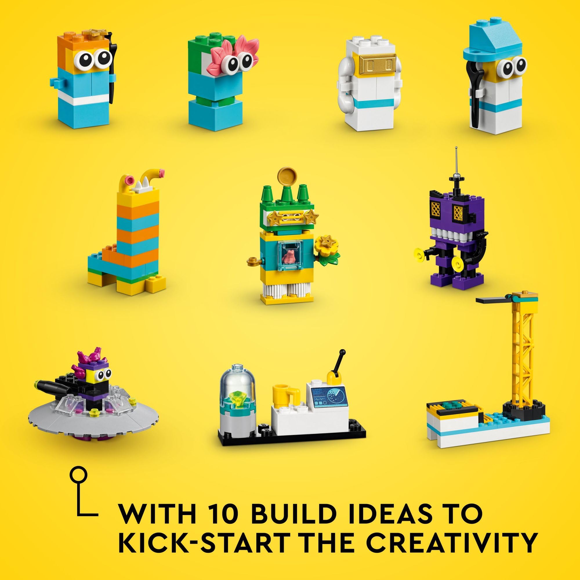 LEGO Classic Space Mission 11022 Building Kit - 1,700 Pieces with 10 Mini Space Toys, Creative Construction Set for Kids Ages 5+ | Perfect for STEM Learning, Birthday Gifts & Space-Themed Playtime