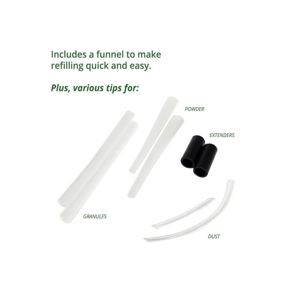Organic Diatomaceous Earth Duster - Powder Sprayer & Garden Applicator with Long Plastic Tube for Pest Control | Ideal for Organic Gardening, Agriculture & Home Use