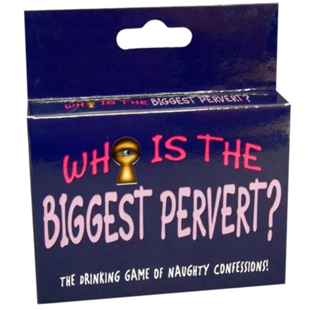 Who is The Biggest Pervert? Adult Party Card Game by Kheper Games - Fun Icebreaker for Bachelor Parties & Girls Night Out