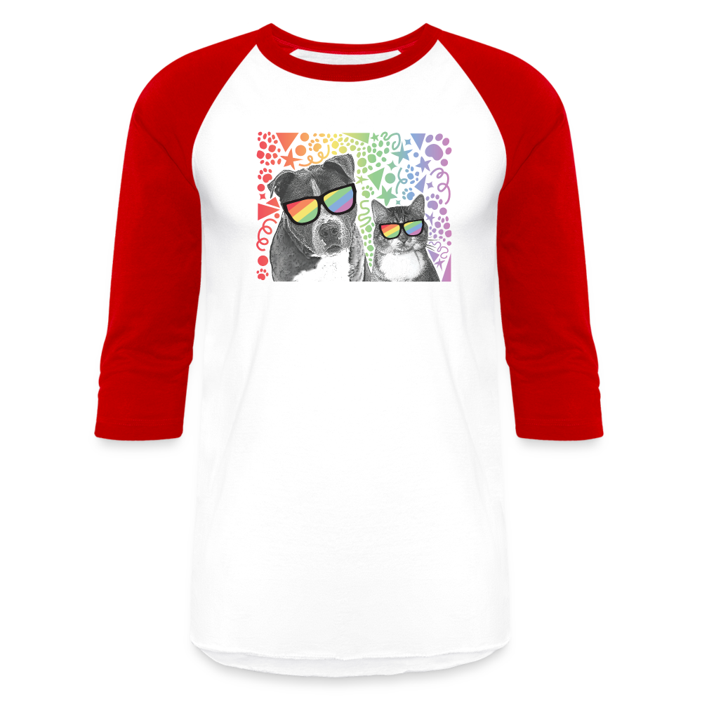 white/red