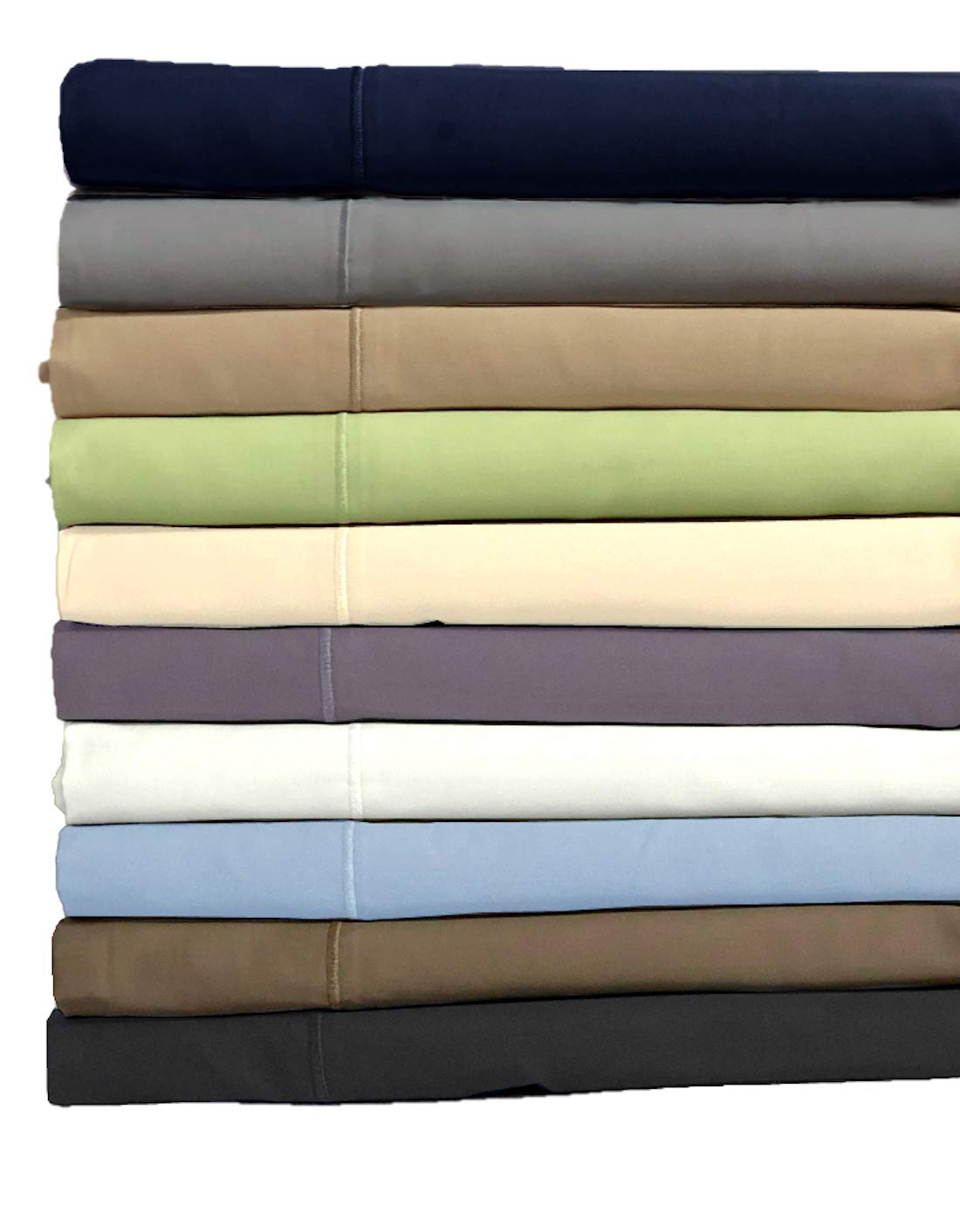 800 Thread Count Egyptian Cotton Queen Sheets Set - Dark Grey 4-Piece Bedding with Satin Weave, Breathable Deep Pocket Fitted Sheet, Flat Sheet & 2 Pillowcases for Luxurious Hotel-Style Sleep