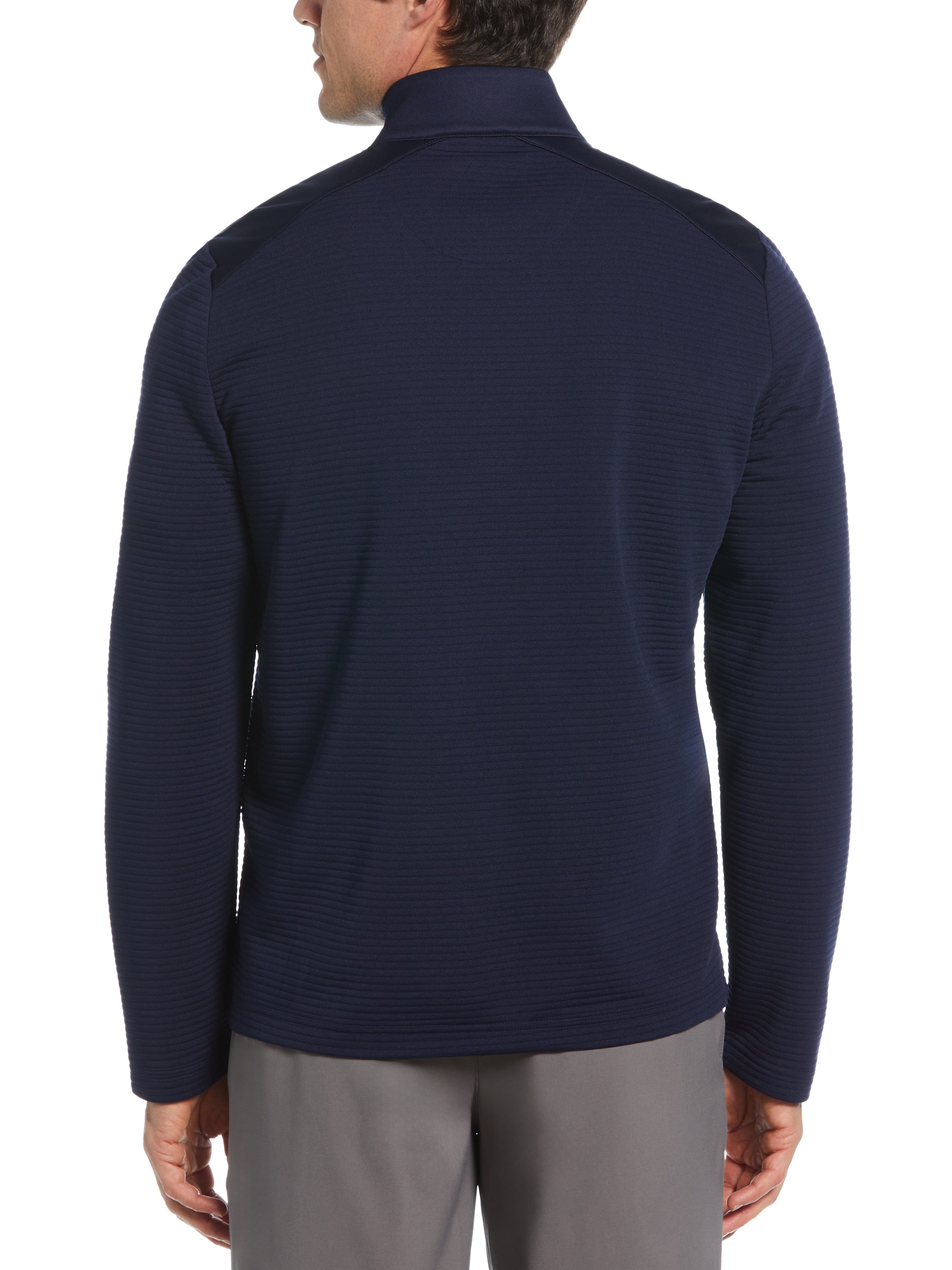 Men's Ottoman Quarter Zip Sweater - Stylish & Comfortable Pullover for Casual Wear, Office & Outdoor Activities