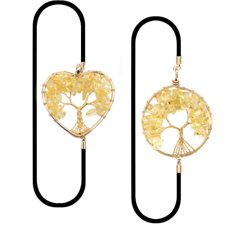 2-pack Gold-circle Yellow