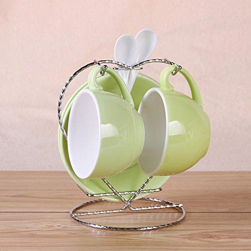 Bright 2 cups and saucers