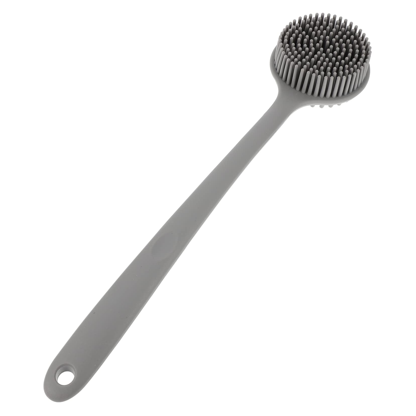 Minkissy Long Handle Exfoliating Body Brush - Back Scrubber for Shower & Bath, Exfoliates Skin & Removes Dead Cells - Perfect for Dry Brushing & Spa Days at Home