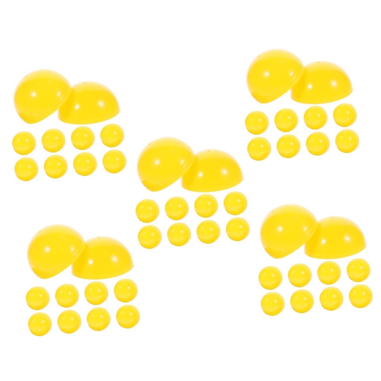 100 Pcs Colorful Plastic Party Balls - Funny Pong Balls for Events, Games & Decorations - Durable Seamless Opaque Ball Props for Birthday Parties, Baby Showers & Outdoor Activities