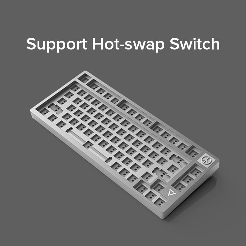 Ajazz AC081 87-Key RGB Backlit Mechanical Gaming Keyboard - Blue Switches for PC, Mac, Laptop - Perfect for Gaming, Typing & Office Work