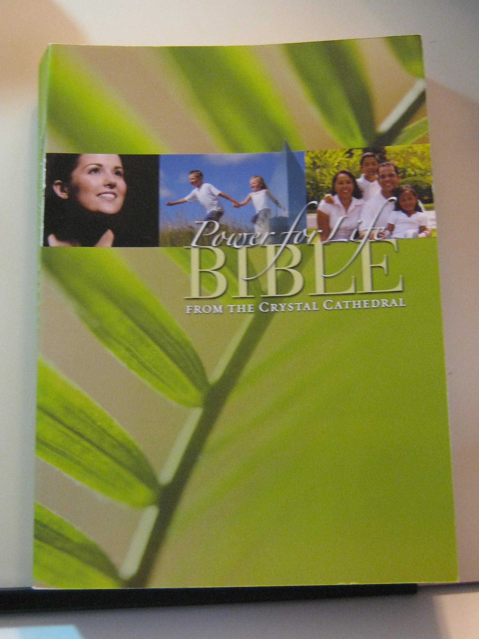 Power for Life Bible: Inspirational Daily Devotional from the Crystal Cathedral - Perfect for Christian Study, Gift Giving & Spiritual Growth