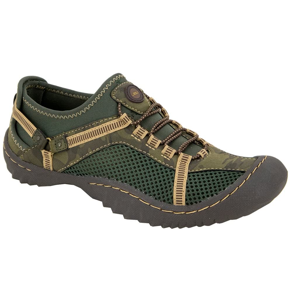 JBU Tahoe Water Ready Women's Outdoor Comfort Closed Toe Slip On Water Shoes for Beach, Pool, and Kayaking Adventures