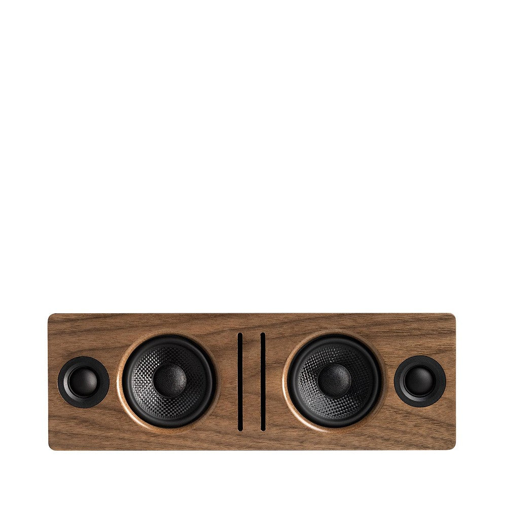 Audioengine B2 Wireless Bluetooth Speaker - Premium Sound Quality, Walnut Finish - Perfect for Home, Office, and Outdoor Entertainment