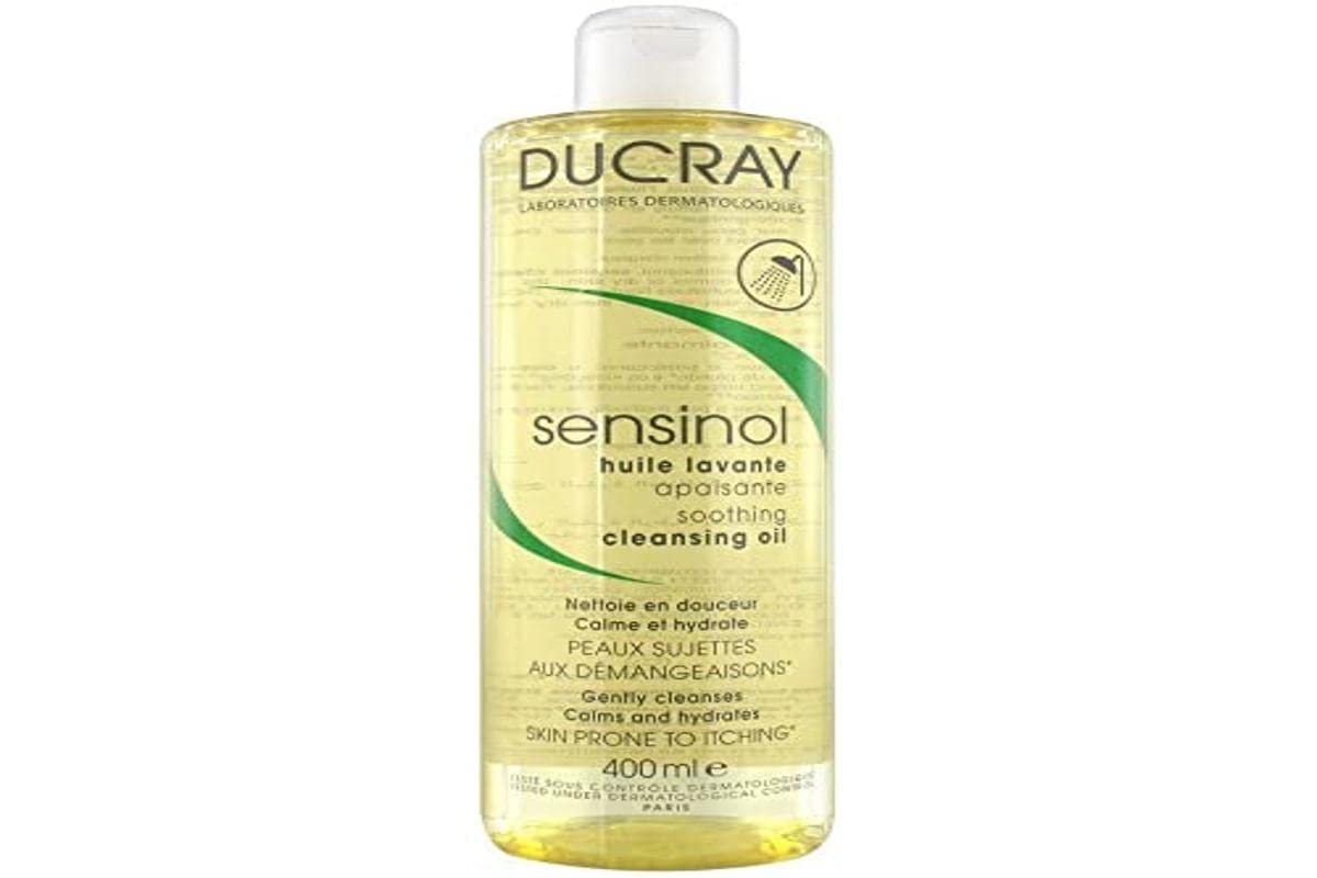Pierrefabreducray Body Cleansing Oil 400ml - Gentle Moisturizing Shower Oil for Dry & Sensitive Skin | Perfect for Daily Shower & Spa Relaxation