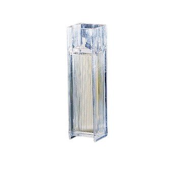 Disposable Fluorometry Cuvettes - Methacrylate Lab Cuvettes with 4.5mL Capacity (Pack of 500) - Ideal for Spectrophotometry, Fluorescence Measurements & Chemical Analysis in Laboratories