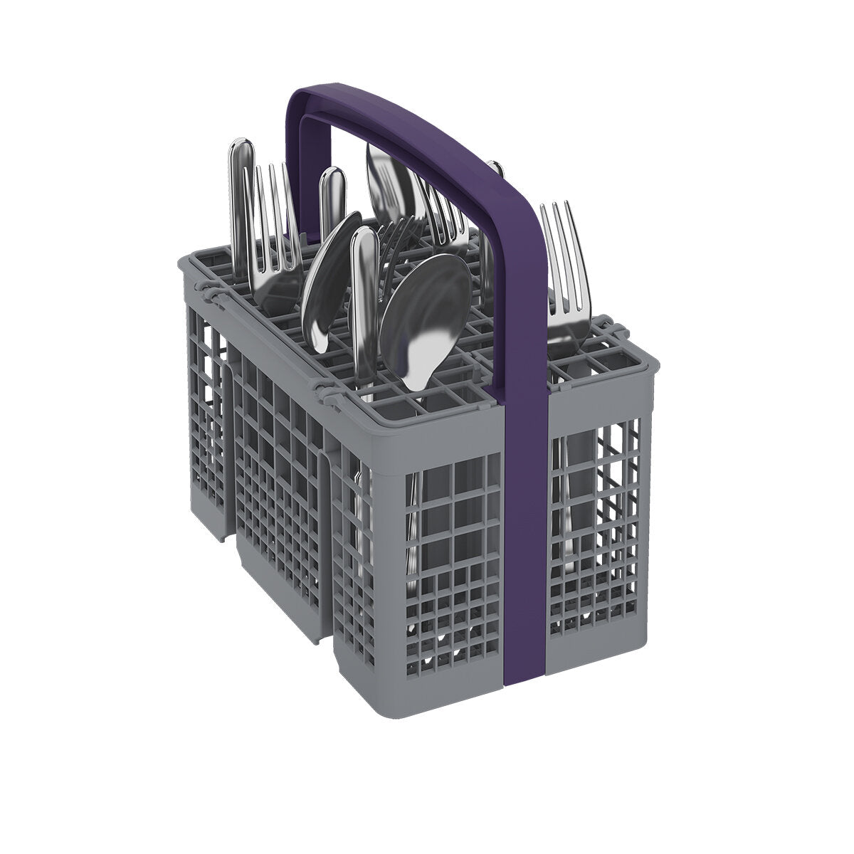 Beko 60cm Freestanding Dishwasher - 14 Place Settings, Stainless Steel (Model BDFB1430X) | Energy Efficient & Quiet for Modern Kitchens | Perfect for Apartments, Small Homes & Open-Plan Living Spaces