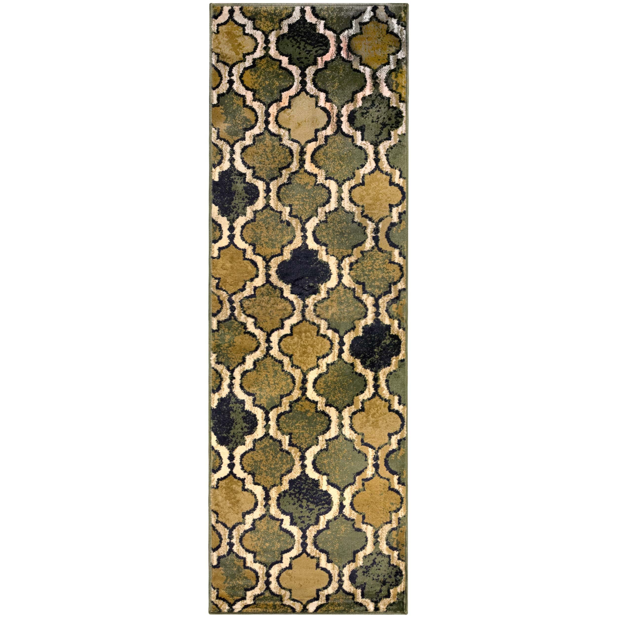 Viking Geometric Trellis Indoor Area Rug & Runner - Non-Slip Boho Chic Carpet for Living Room, Bedroom, Hallway - Perfect for Nordic Home Decor & Cozy Spaces