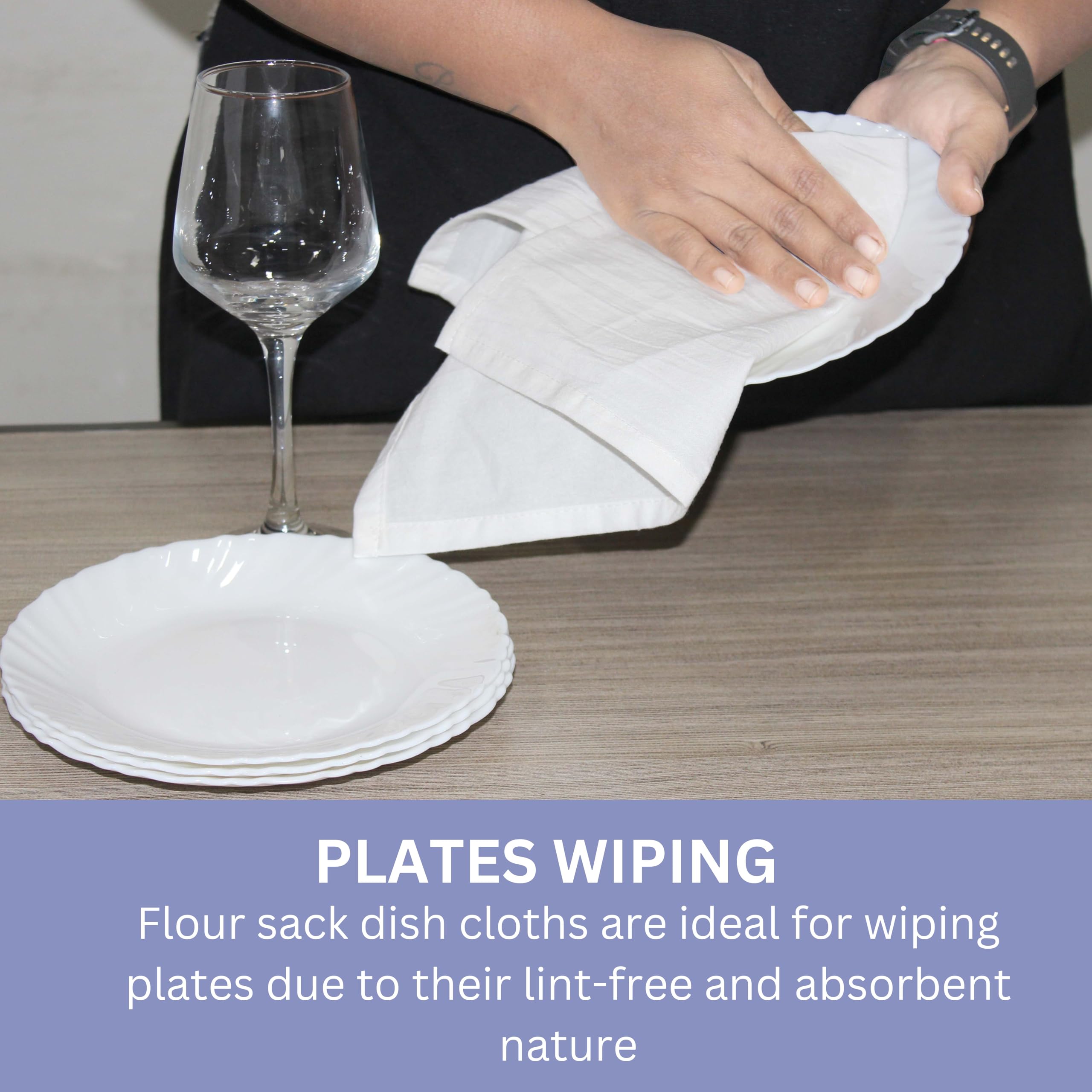 Premium Cotton Dish Cloths - 12 Pack 13