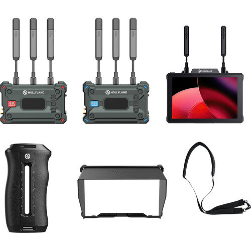 Hollyland Pyro Wireless Video Transmission & Monitoring Kit for Live Streaming, Film Production, and Broadcast - HD Video Transmission System with Real-Time Monitoring
