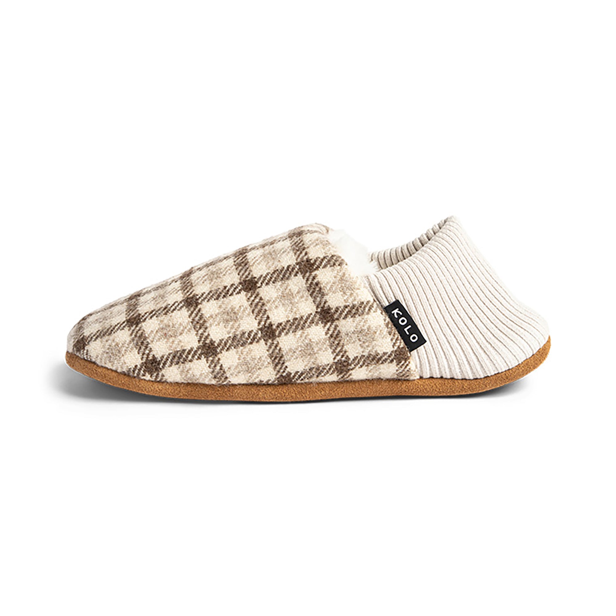 Hawick Tweed House Slippers - Warm Fur Lined Indoor Shoes for Men & Women - Cozy Home Comfort for Winter & Relaxation