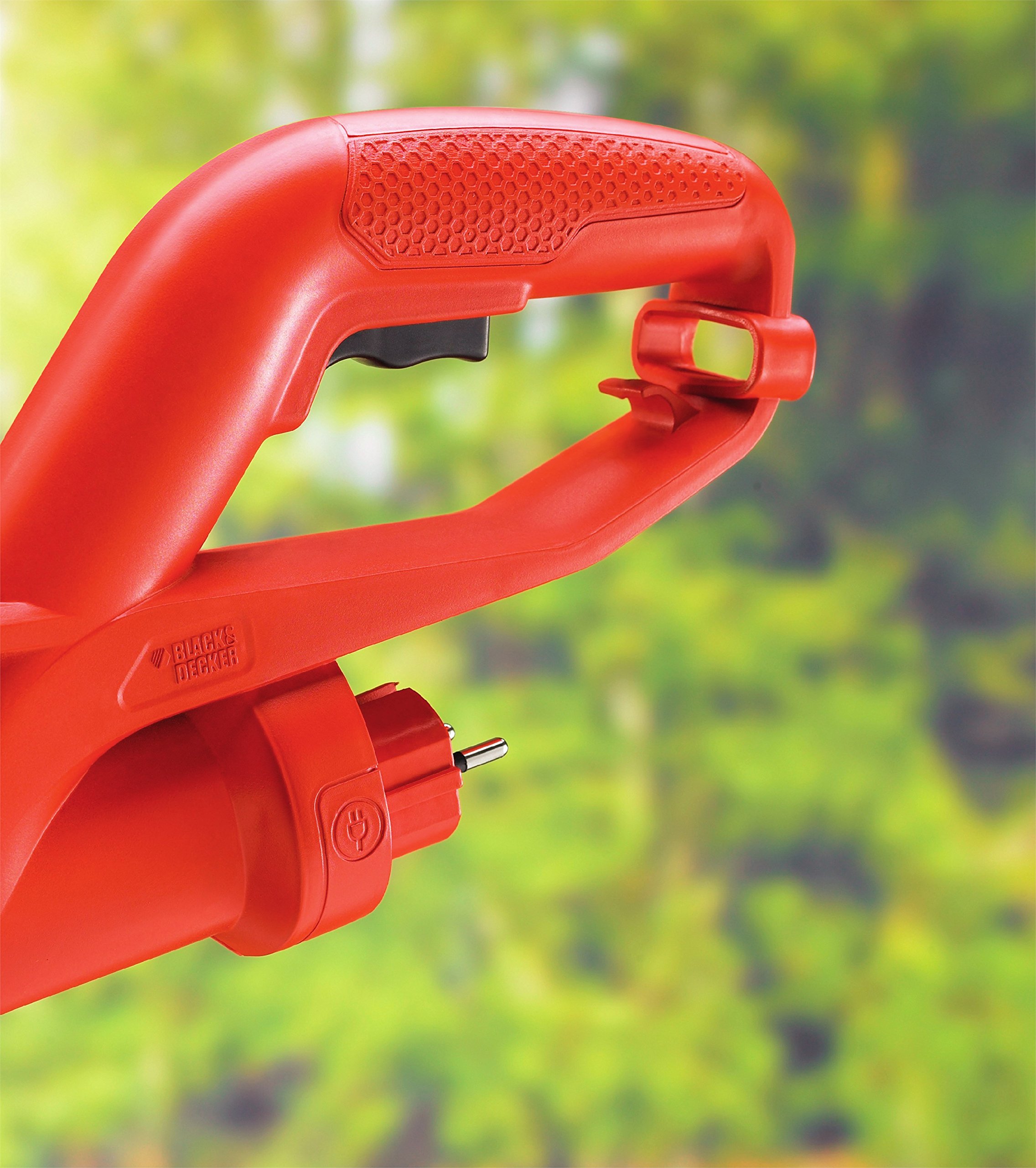 BLACK+DECKER Gl250 250W高效电动割草机 | 轻便耐用草坪修剪器 | 家用庭院花园除草神器