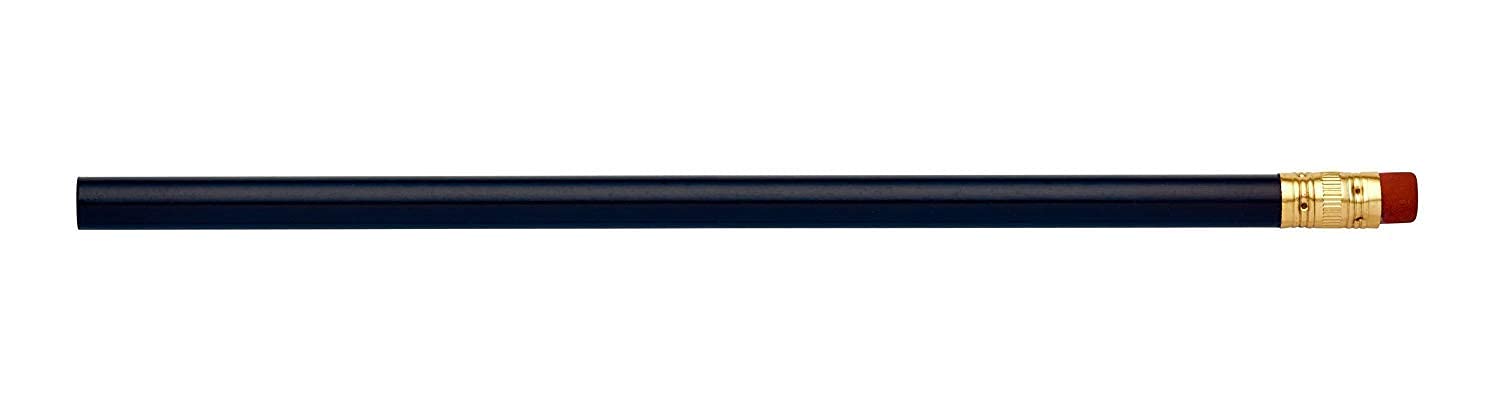 Premium Dark Blue Round Blank Pencils - Pack of 144 | Bulk School Supplies, Office & Art Drawing Pencils for Students, Teachers & Professionals