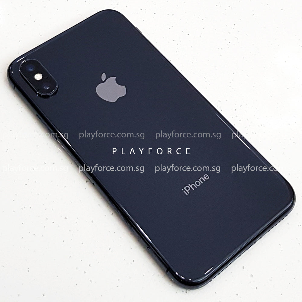 iPhone X 256GB Space Grey - Unlocked Smartphone with Face ID, 5.8
