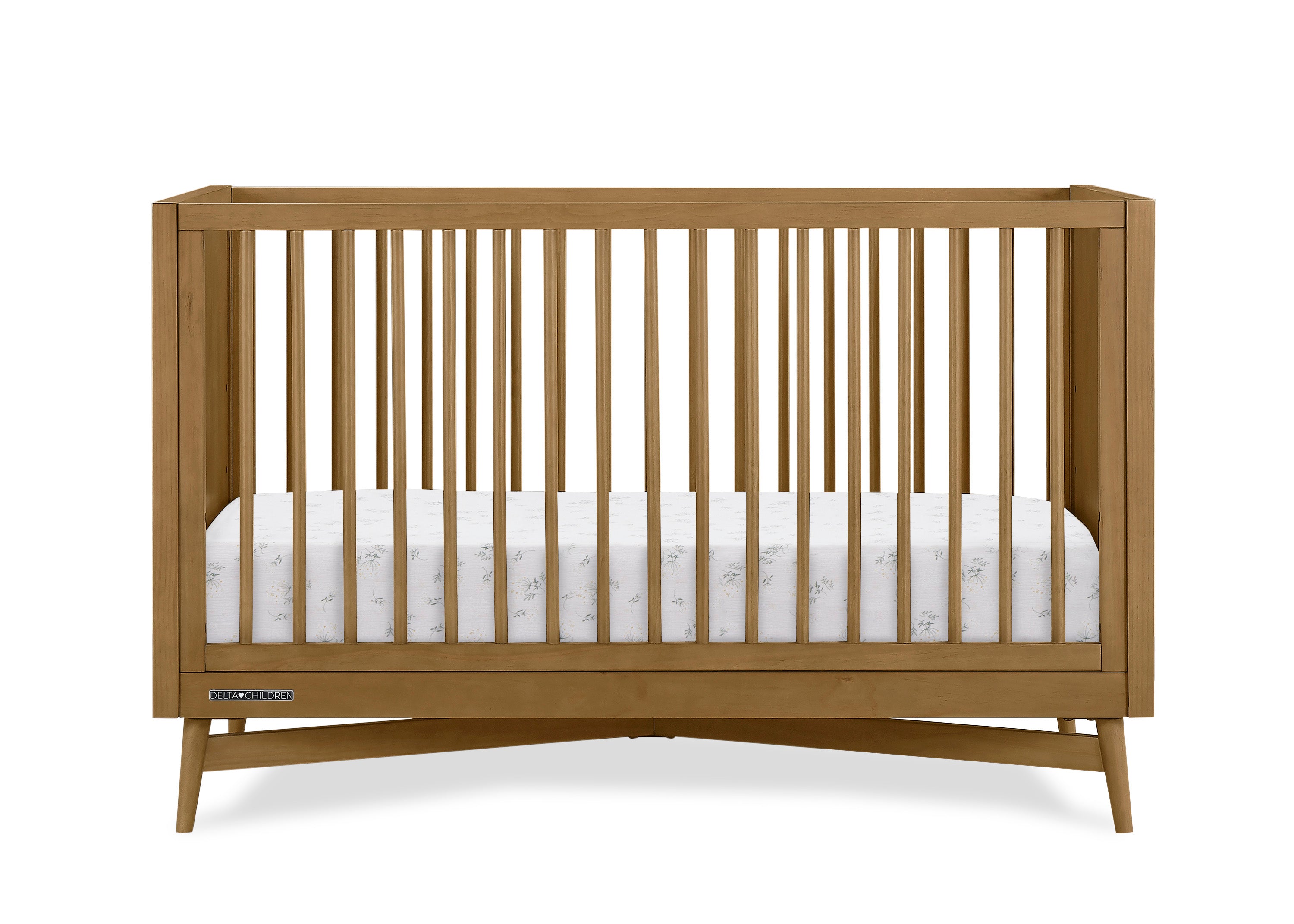 Dylan 4-in-1 Convertible Baby Crib - Toddler Bed, Daybed & Full-Size Bed Frame | Safe & Stylish Nursery Furniture for Newborns to Teens | Perfect for Modern Nursery, Bedroom & Guest Room