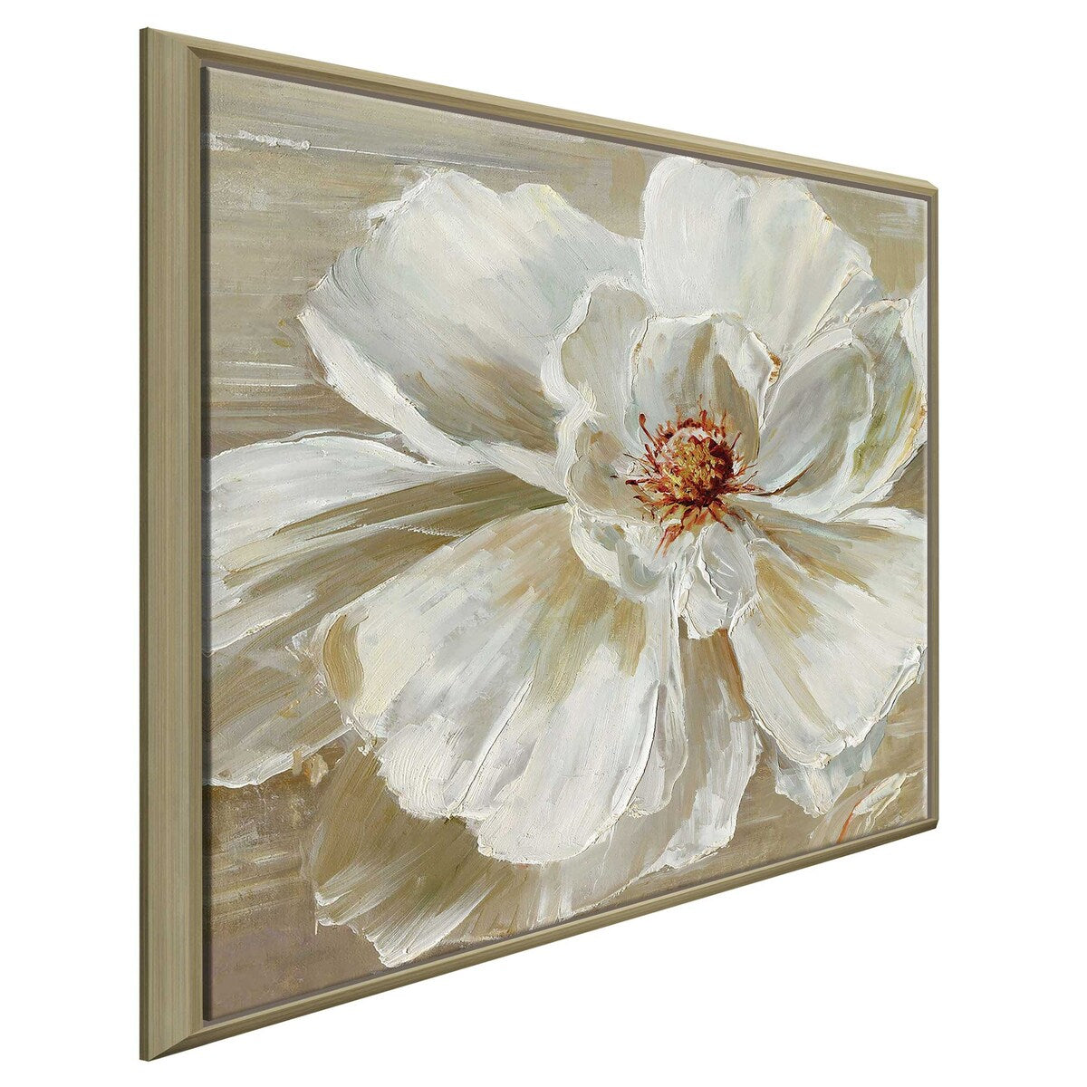 Bloomin' Beauty Floating Canvas Print - Premium Wall Art Decor for Living Room, Bedroom & Office - Perfect Gift for Home Decor