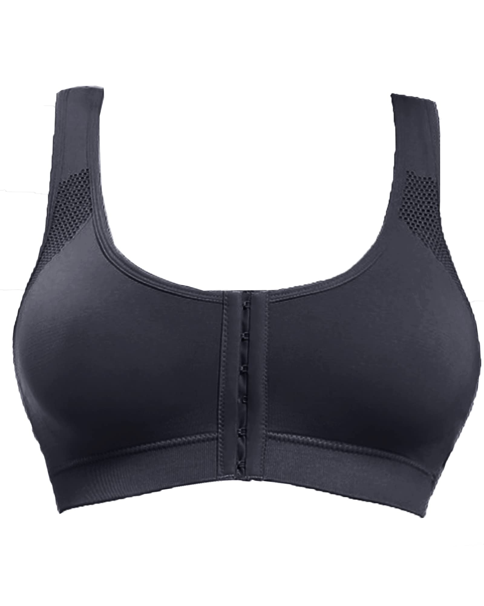 Post Surgery Bra for Women - Front Closure Surgical Bras, Mastectomy & Breast Augmentation Recovery Bra - Comfortable Post Op Support for Daily Wear & Sports Activities