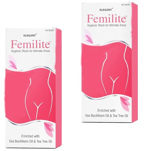 Femilite Intimate Hygiene Wash for Women - pH Balanced Gentle Cleanser - Pack of 2 - Daily Feminine Care for Freshness & Comfort