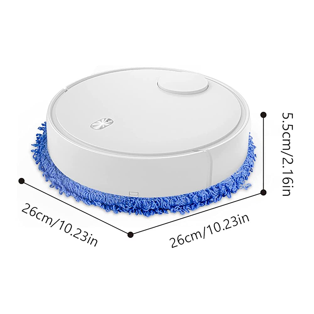 Smart Robot Mop Cleaner - Wet & Dry Vacuum for Home, Office, Bedroom Cleaning