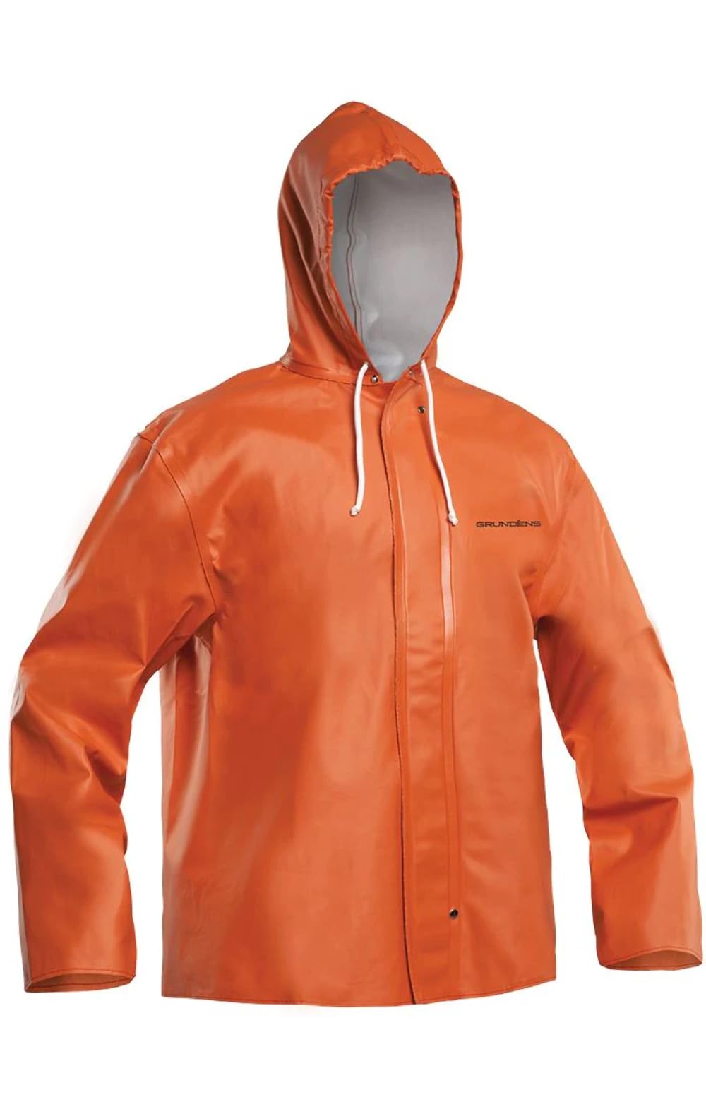 **Grundéns Men's Clipper 82 Hooded Fishing Jacket – Waterproof & Windproof Raincoat for Outdoor Fishing, Boating & Hiking – Durable & Lightweight for All-Weather Protection**