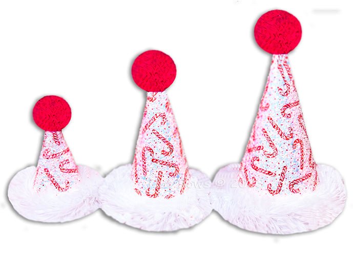 Christmas Dog Party Hat - Festive Pet Costume for Holiday Celebrations & Photo Shoots