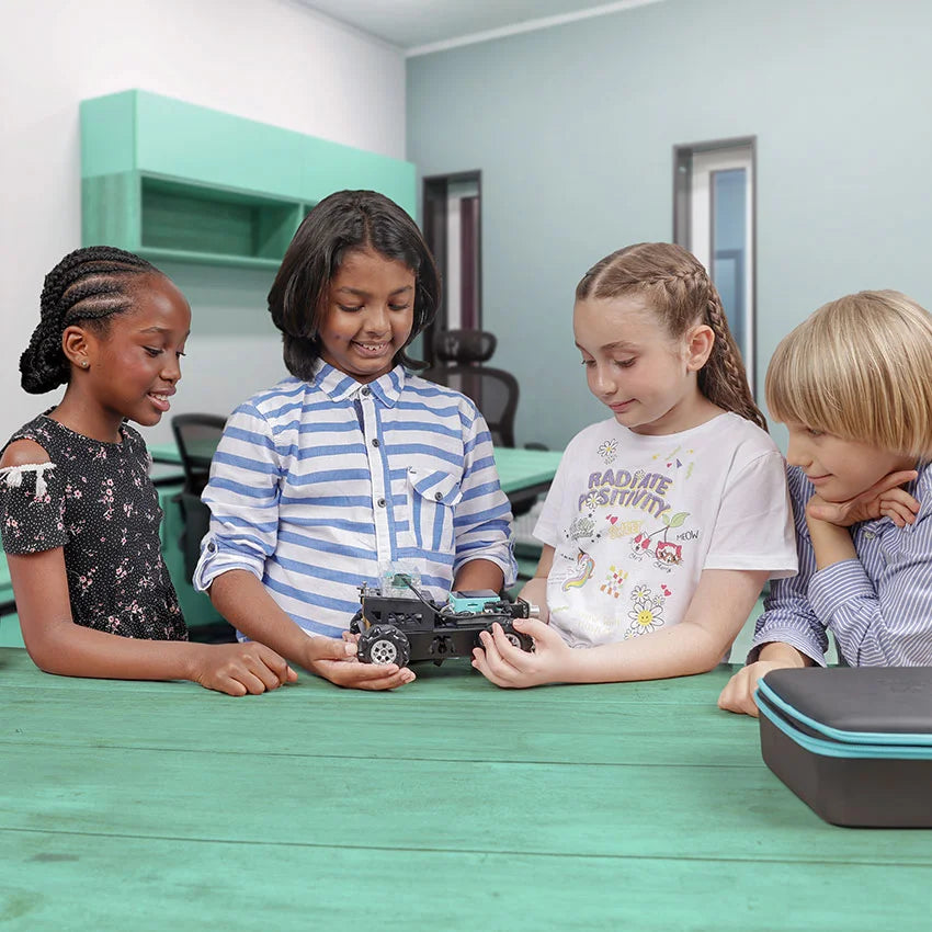 Maker and Coder 4.0 Base Kit - STEM Robotics Coding Kit for Kids | Learn Programming & Electronics | Perfect for Home & School STEM Projects