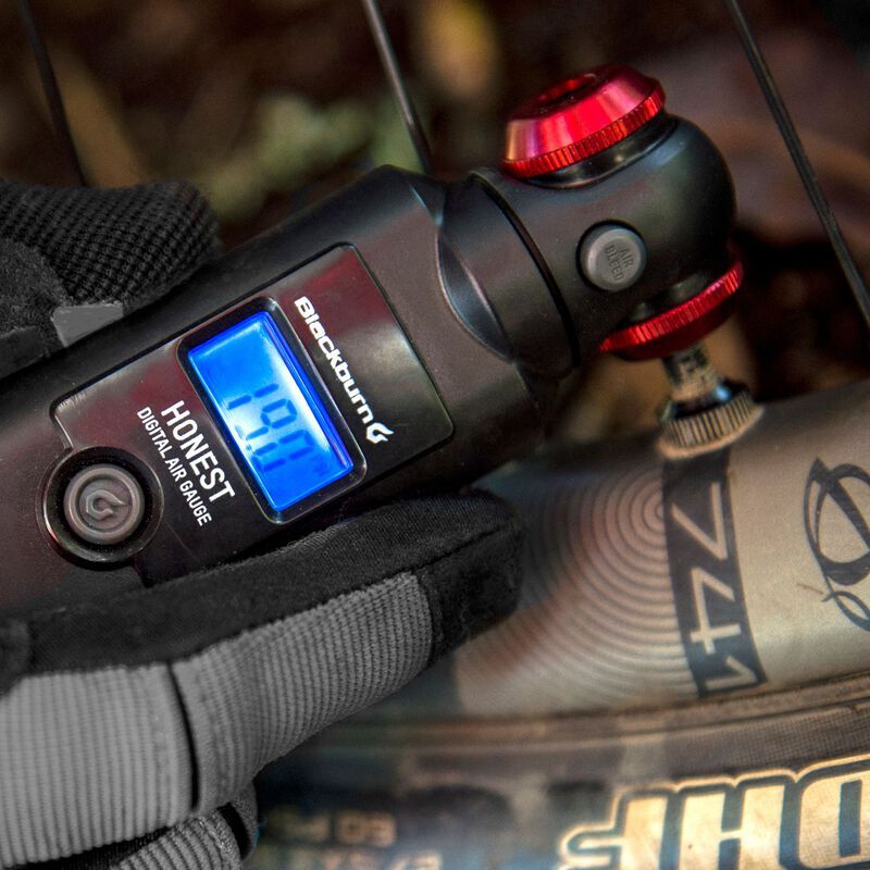 Blackburn Honest Digital Tire Pressure Gauge - Accurate PSI Measurement for Cars, Bikes & Motorcycles - Perfect for Road Trips & Daily Commutes