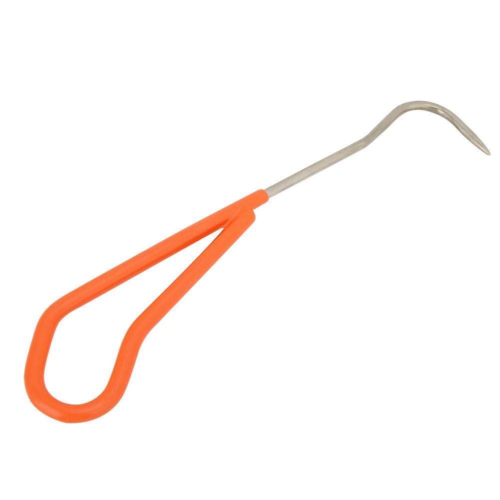 Sturdy Manganese Steel Claw Hook - Wooden Handle Gardening & Bonsai Tool for Digging and Planting