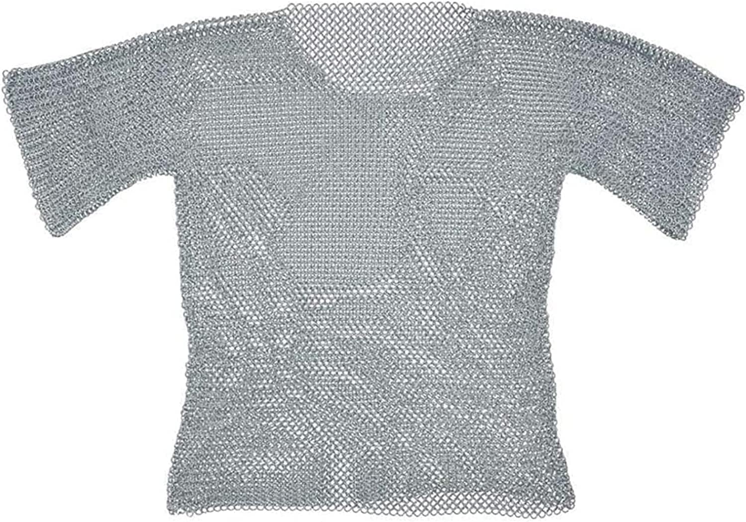 Anodized Aluminum Chainmail Shirt - Custom Medieval Armor for Cosplay, Renaissance Fairs & LARP | XXL Size | Durable Lightweight Battle-Ready Costume for Historical Reenactments & Fantasy Events