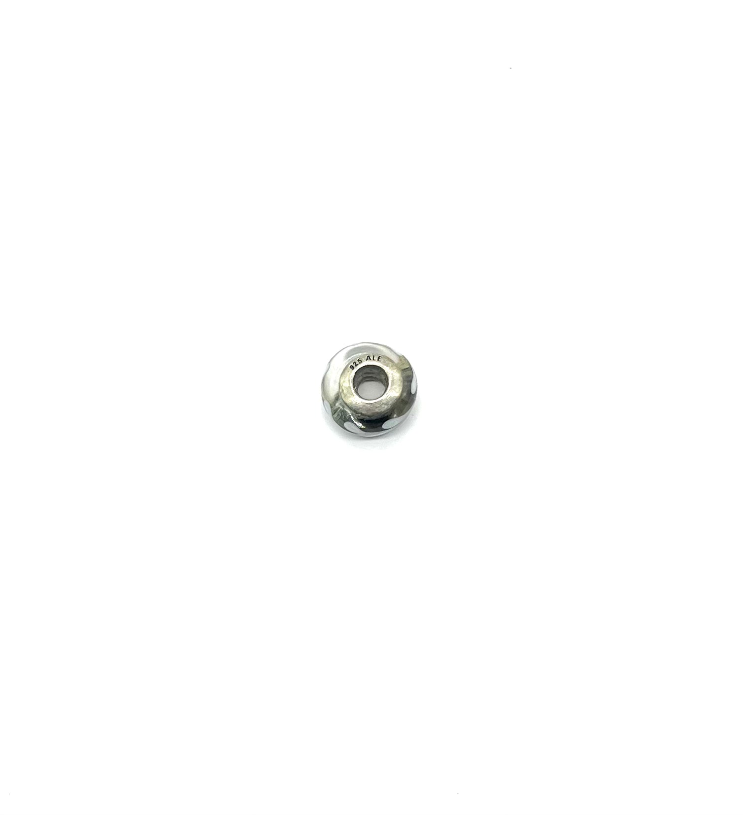 Pandora Murano Glass Swirly Swirl Charm Bead for Bracelets - Handmade Italian Jewelry for Women, Perfect Gift for Birthday & Anniversary - Boho Style Accessories for Everyday Wear & Special Occasions