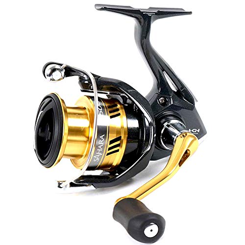 SHIMANO Sahara FI Spinning Fishing Reel - Smooth Drag System, Lightweight Design for Freshwater & Saltwater Fishing - Perfect for Bass, Trout, and Inshore Angling