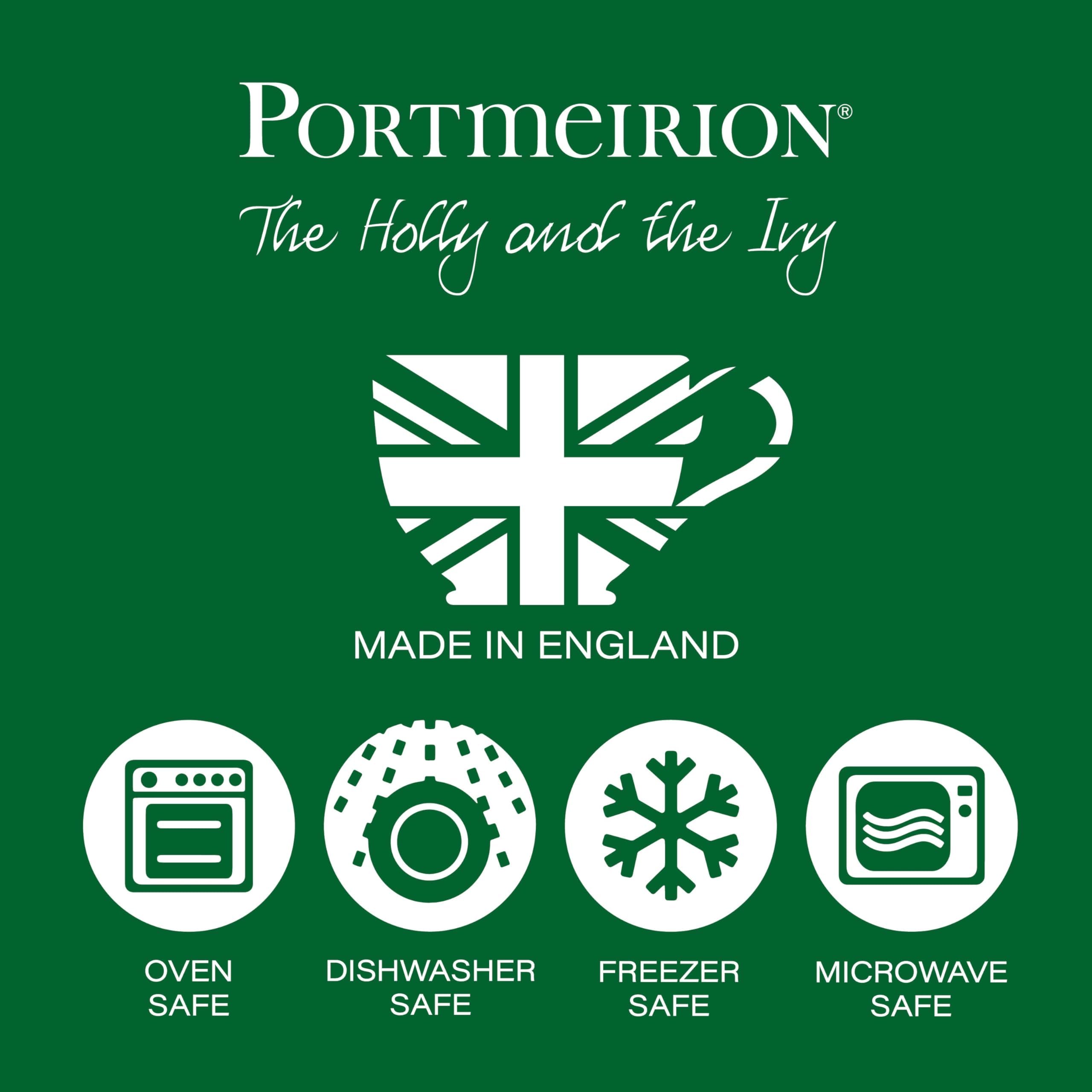 Portmeirion Holly and Ivy 7.25