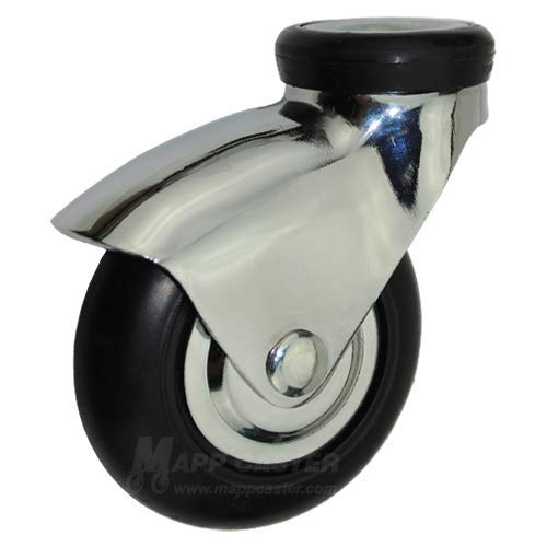 IV Pole Replacement Casters - Set of 6 Heavy Duty Wheels for Medical Equipment | Smooth Rolling Casters for Hospital Beds, IV Stands & Mobility Devices