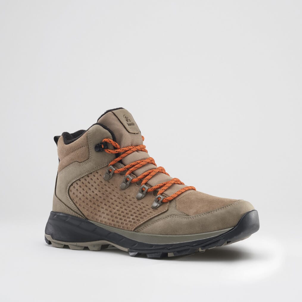 Men's TREK SNOW MID Waterproof Hiking Boots - Winter Outdoor Snow Boots for Men, Durable Traction & Insulated Warmth - Perfect for Mountain Climbing, Camping & Snowy Adventures