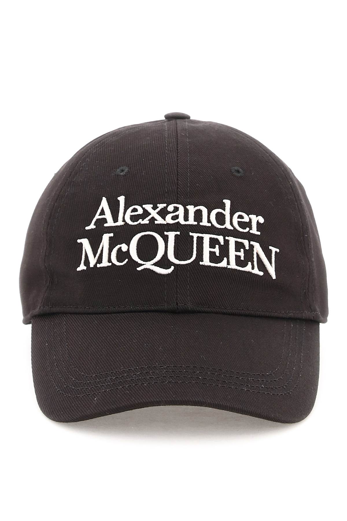 Alexander McQueen Embroidered Baseball Cap for Men & Women - Stylish Unisex Designer Hat for Fashion, Casual Wear & Outdoor Activities
